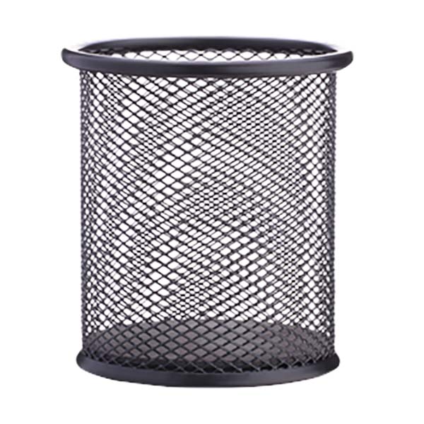 Portalápices malla redondo.