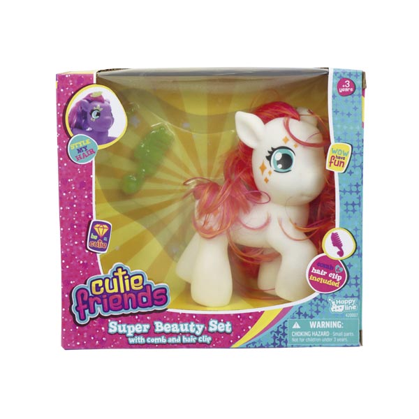 Figura pony 13cm con accesorios surt