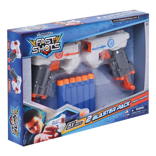 Lanzador fast shots blaster 2pack