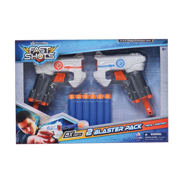 Lanzador fast shots blaster 2pack