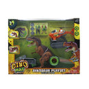 Playset dinosaurio con luz y sonido