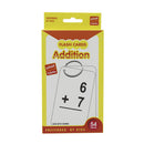 Flash cards 54 unidades 8.8x15 centímetros suma