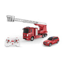 Camión r/c de bomberos 2en1 Mercedes Benz