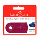 Sacapuntas 2 huecos Sleeve Faber Castell.