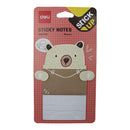 Notas adhesivas 15h 3x4" surtidas Deli.