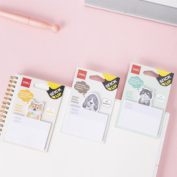 Notas adhesivas 7.5x8.4cm 25 hojas