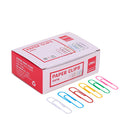Clips caja 100u colores surtidos Deli.