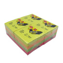 Notas adhesivas 2x2x4" 400 hojas Deli.