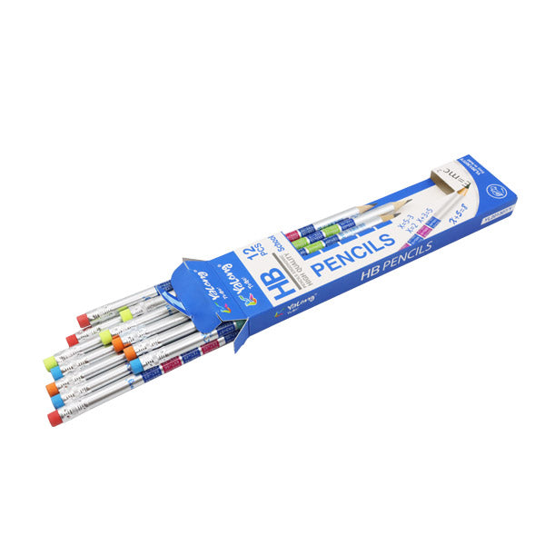 Lápices HB redondo 12 unidades