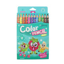 Lápices de color triangular con aroma jumbo 12 unidades