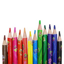 Lápices de color triangular con aroma jumbo 12 unidades