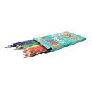 Lápices de color triangular con aroma jumbo 12 unidades