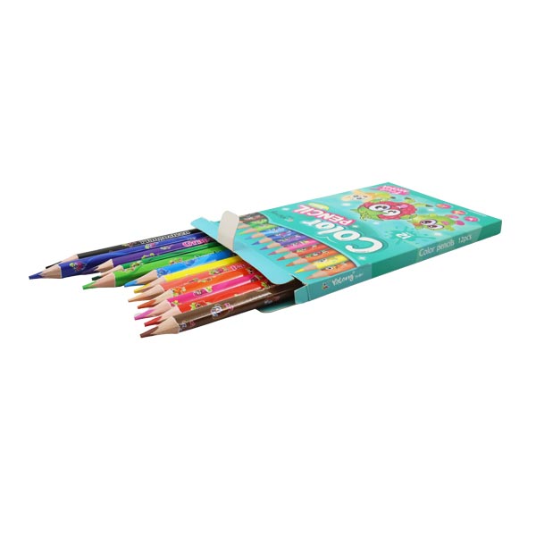 Lápices de color triangular con aroma jumbo 12 unidades