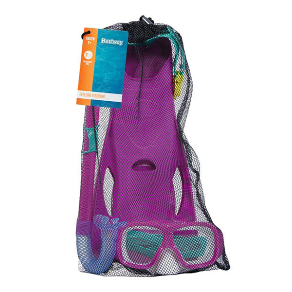 Set snorkel con patas