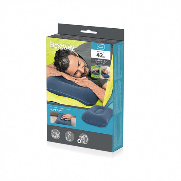 Almohada inflable para viaje