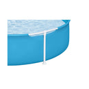 Piscina redonda con marco