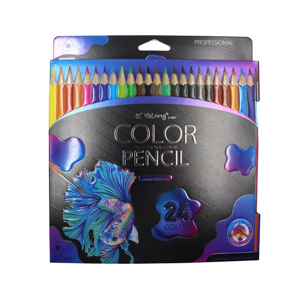 Lápices de color acuarela triangular 24 unidades