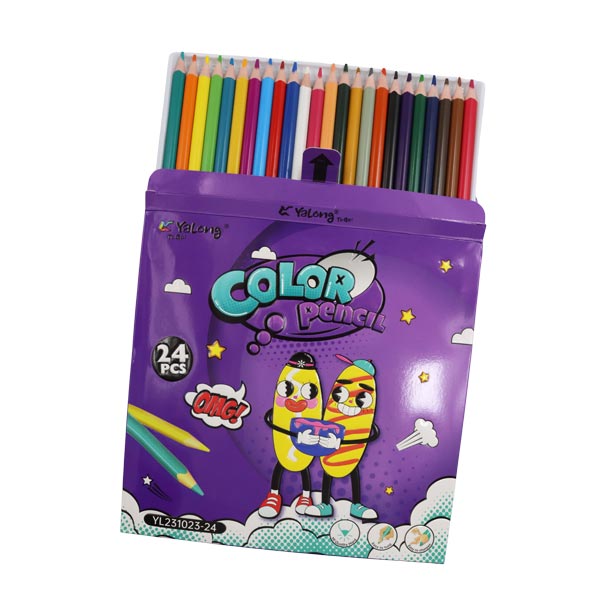 Lápices de color triangular 24 unidades