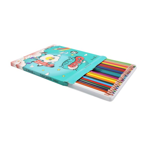 Lápices de color triangular 24 unidades