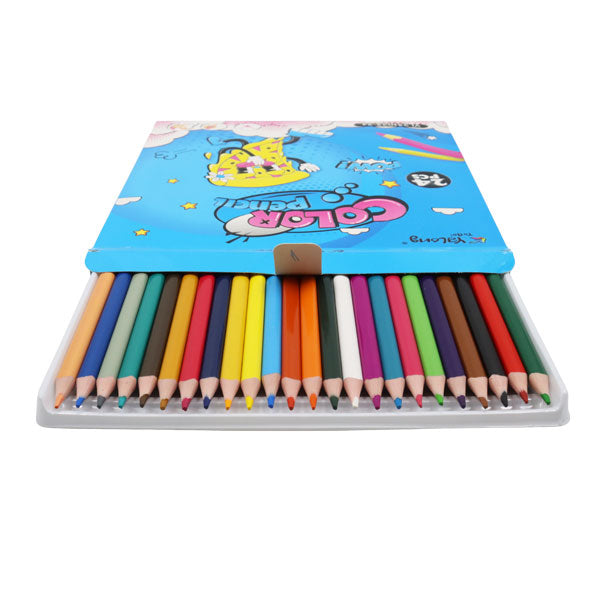 Lápices de color triangular 24 unidades