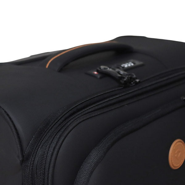 Maleta suave 24" negra Verage