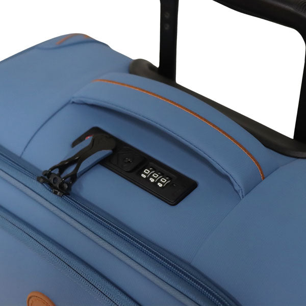 Maleta suave 18" celeste Verage