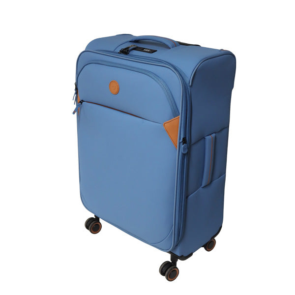 Maleta suave 24" celeste Verage