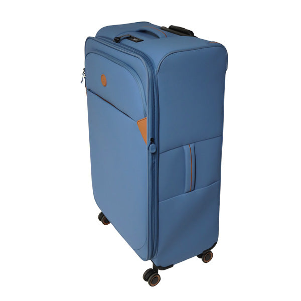 Maleta suave 28" celeste Verage