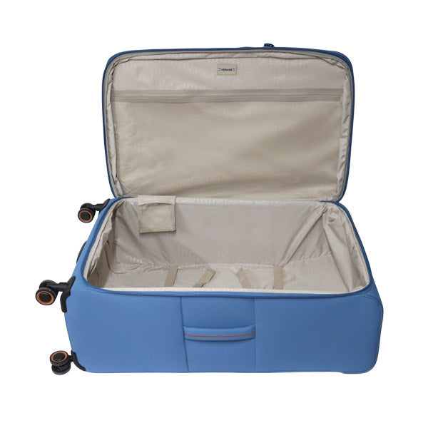 Maleta suave 28" celeste Verage