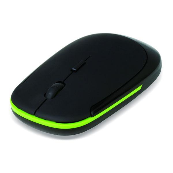 Mouse Wireless Neg/Plat E-Wm241 Aneex