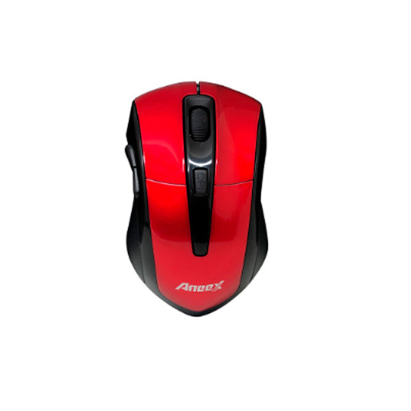 Mouse inalambrico rojo/negro E-WM466 Annex