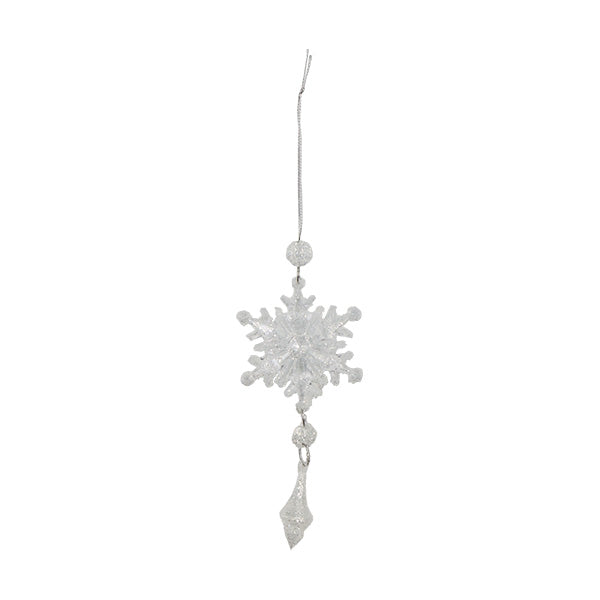 Ornamento copo de nieve 16cm