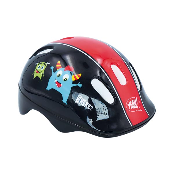 Casco de protección con diseño.