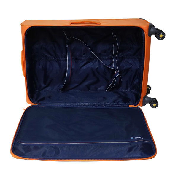 Maleta suave 28" naranja Verage