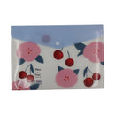 Sobre plástico transparente decorado