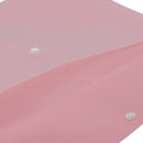 Sobre plástico con broche surtido de colores