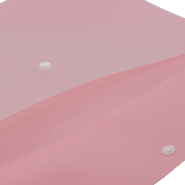 Sobre plástico con broche surtido de colores