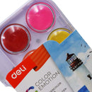 Acuarela pastilla con pincel 12 unidades Deli