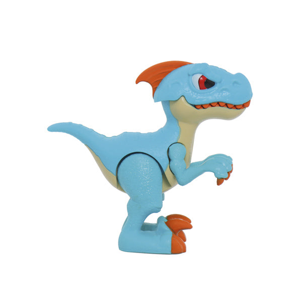 Figura dino raptor y megalosaurio