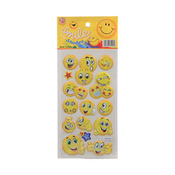 Sticker smile surtids