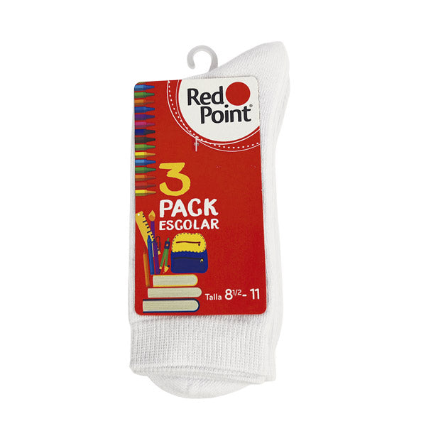 Calcetín blanco 5-7 unisex - Red Point