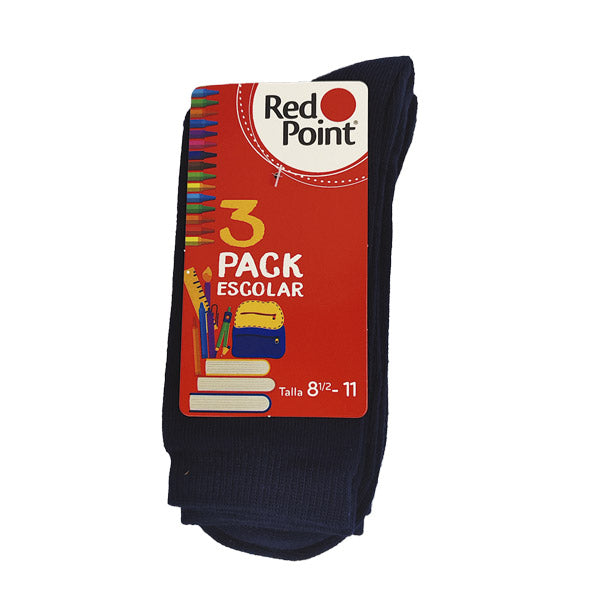 Calcetín negro 5-7 unisex - Red Point