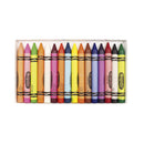 Crayones largos Crayola 16 unidades.