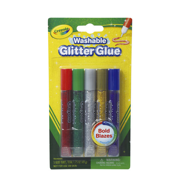 GOMA LAVABLE C/ESCARCHA 5UND 693522 CRAYOLA