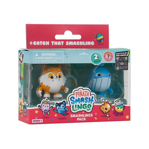 Figuras de 3cm x2 serie1 surt Smashlings