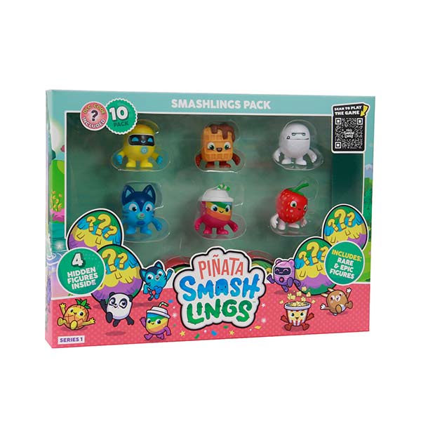 Set figuras de 3cm x10 serie1 surt Smashlings