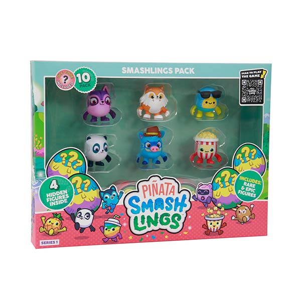 Set figuras de 3cm x10 serie1 surt Smashlings