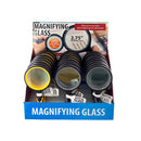 Lupa de cristal colores surtidos.