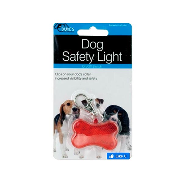 Luz reflectante de seguridad para perros