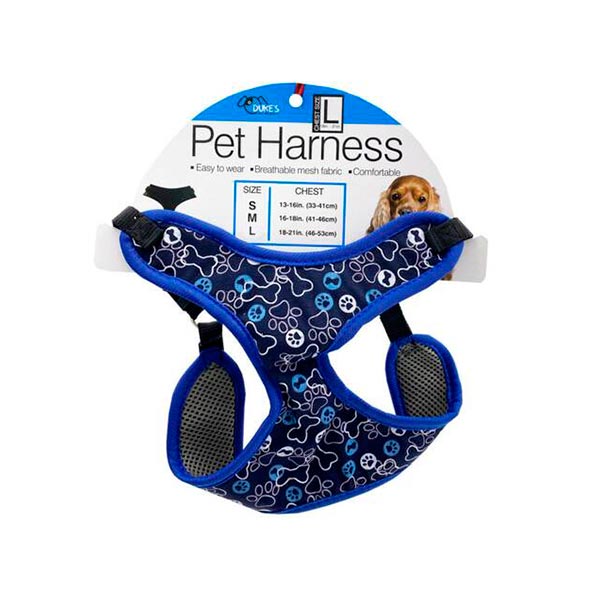 Arnés para perro con estampados diseños surtidos.